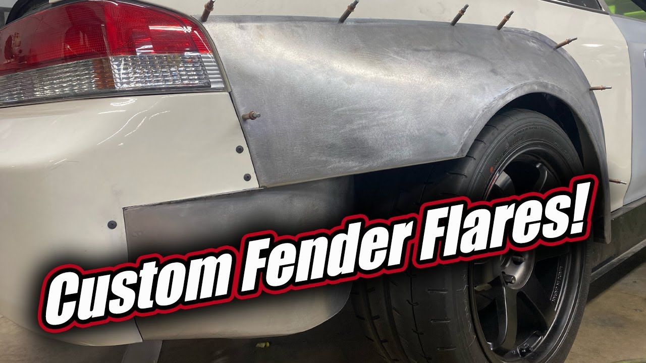 How to Make Custom Fender Flares!// Widebody Honda Prelude Time Attack Car  