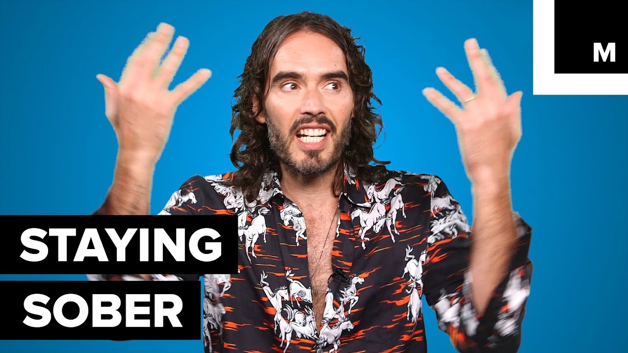 Russell Brand on staying sober
