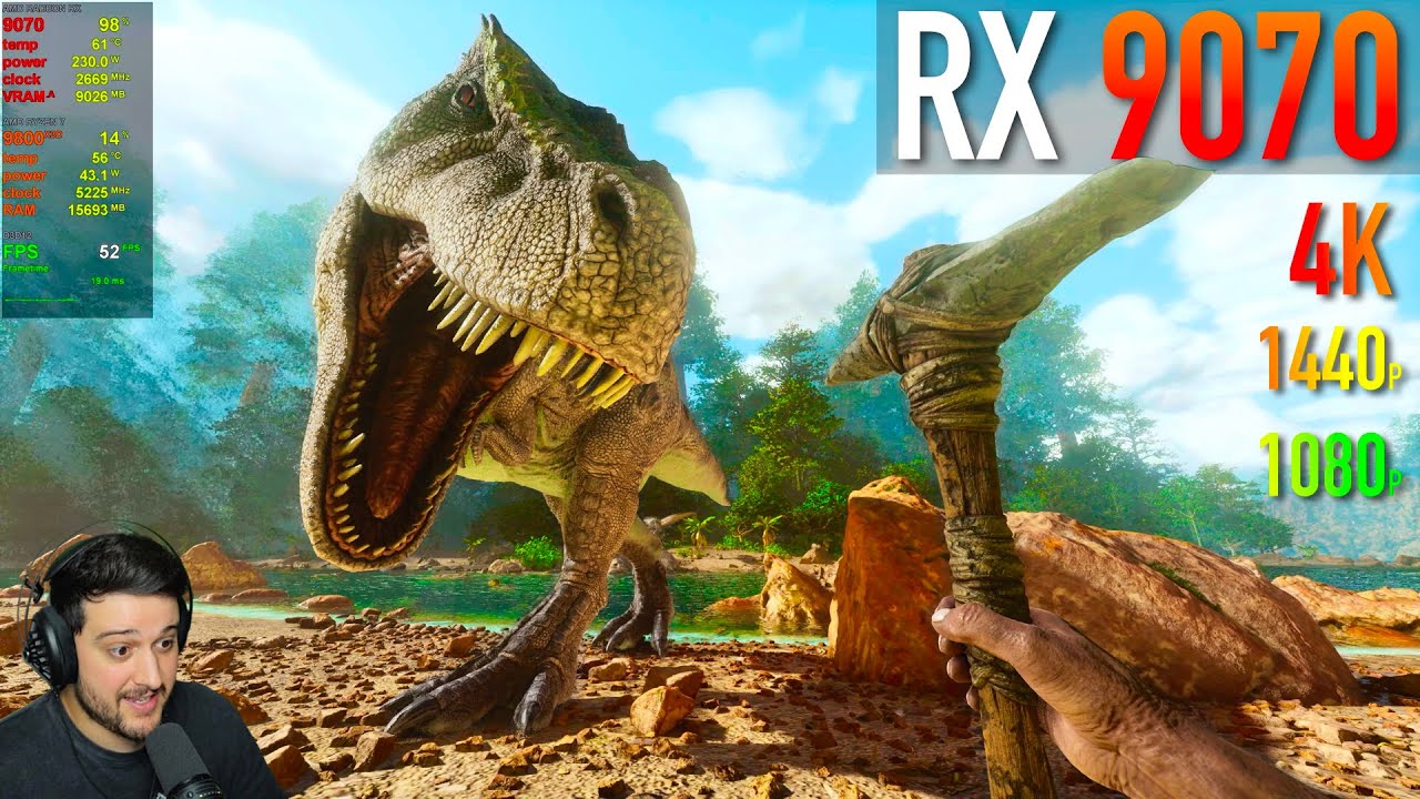 ARK: Survival Ascended』最新アプデでAMD製GPU使用時にフレーム生成が ARK: Survival Ascended』最新アプデでAMD製GPU使用時にフレーム生成が