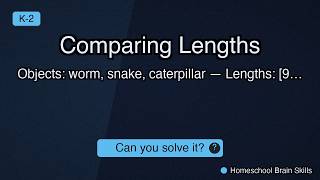 How fast can you answer? ⚡ Comparing Lengths Challenge!