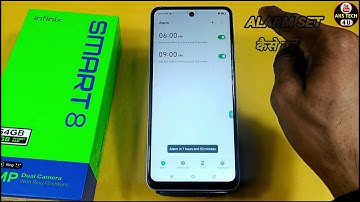 How to Set Alarm in Infinix smart 8 | Infinix smart 8 Mai Alarm Kaise Lagayen |