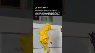 Elephant Toothpaste Explosion