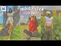 HOW to Edit INDIE FILTERS ON CAPCUT APP | CAPCUT FILTER PRESET | CAPCUT TUTORIAL
