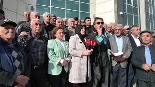 Çal Baba Günçalı Maden Davası Görüldü, Av.i̇smail Hakkı Atalın Basın Açıklaması.