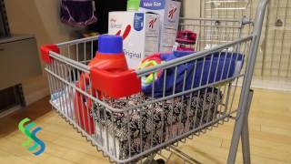 Item 9662 - Mini Gray Shopping Cart screenshot 5