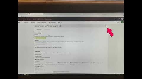 Mappen verwijderen op itslearning