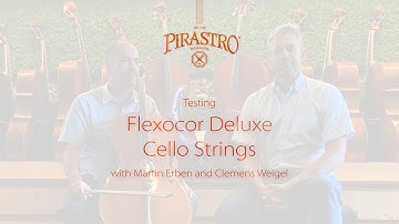 Testing Flexocor Deluxe Cello Strings with Martin Erben & Clemens Weigel