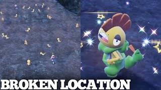 this broken location for shiny hunting pokemon still exists...