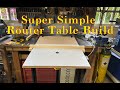 Super Simple Temporary Router Table