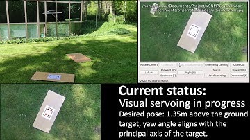 Robust Nonlinear Model Predictive Control Based Visual Servoing of Quadrotor UAVs