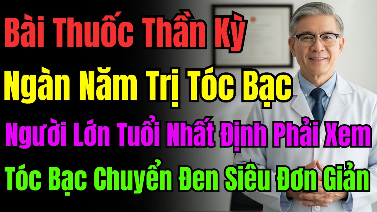 Mẹo Chăm Tóc Bạc Theo Kinh Nghiệm Xưa: Hỗ Trợ Tóc Nhìn Khỏe Và Sậm Màu Hơn.