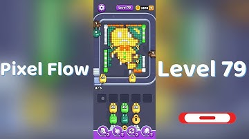 🎮 Pixel Flow Level 79 Walkthrough | Go Answer 🧩✨