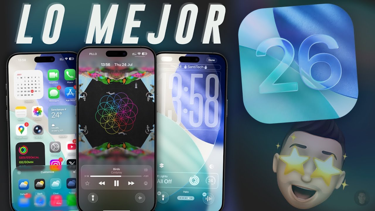 iOS 26 Beta Pública - Las Mejores Funciones Nuevas y Liquid Glass 🤩 ...
