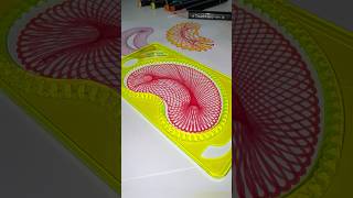 Drawing Therapy in Just 21 Seconds 😌🌀 #Relaxing #Spirograph #Art