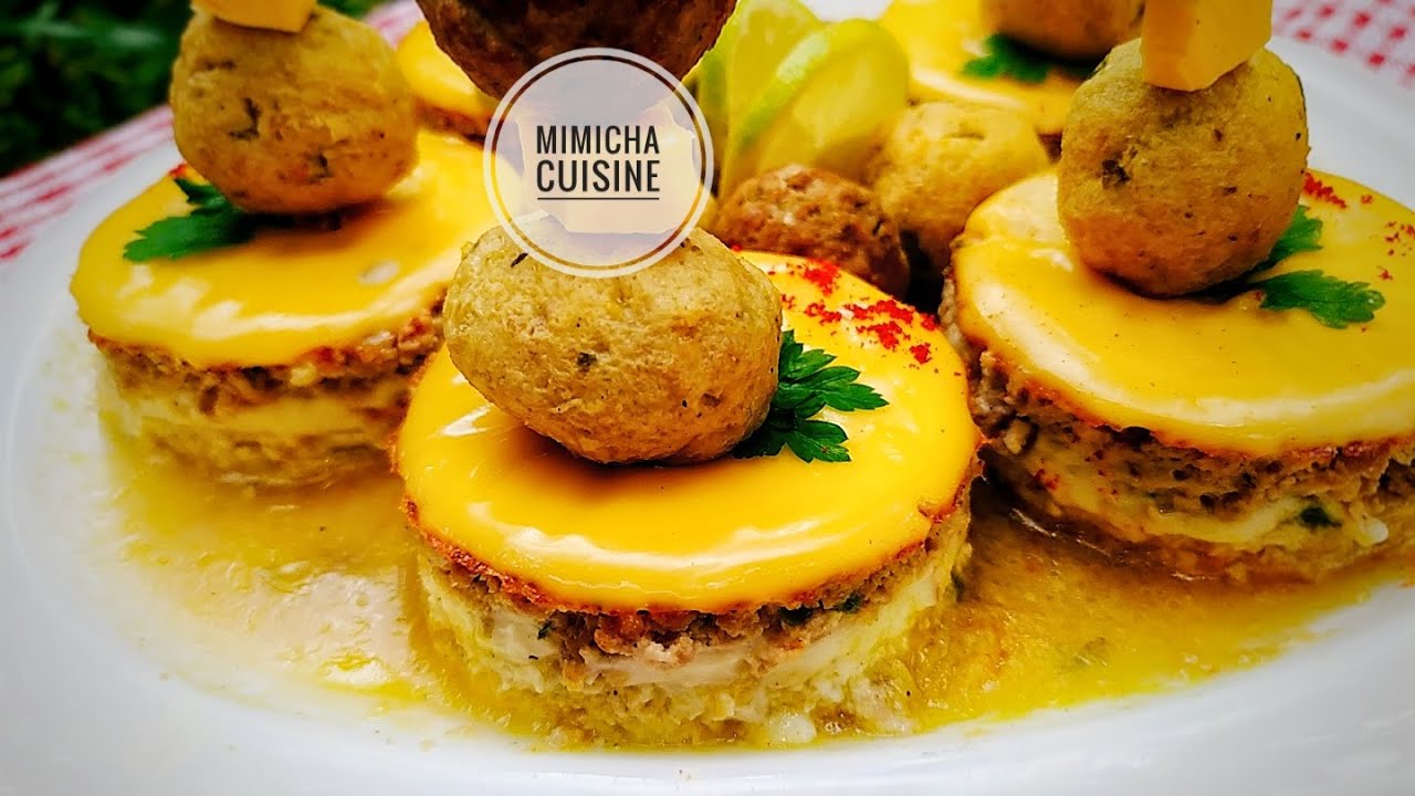 طاجين الجبن🇩🇿 بريستيج بثلاث طبقات طبق رمضاني لذيذ جدا حصريا على قناتي ♥️