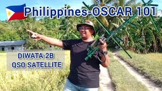 QSO SATELLITE on DIWATA-2B / PO-101. WED, 10 APRIL 2024. STARTED 07.24 UTC.