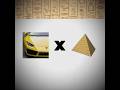 PYRAMID TREND WITH LAMBO#shorts #car #caredit #lambo