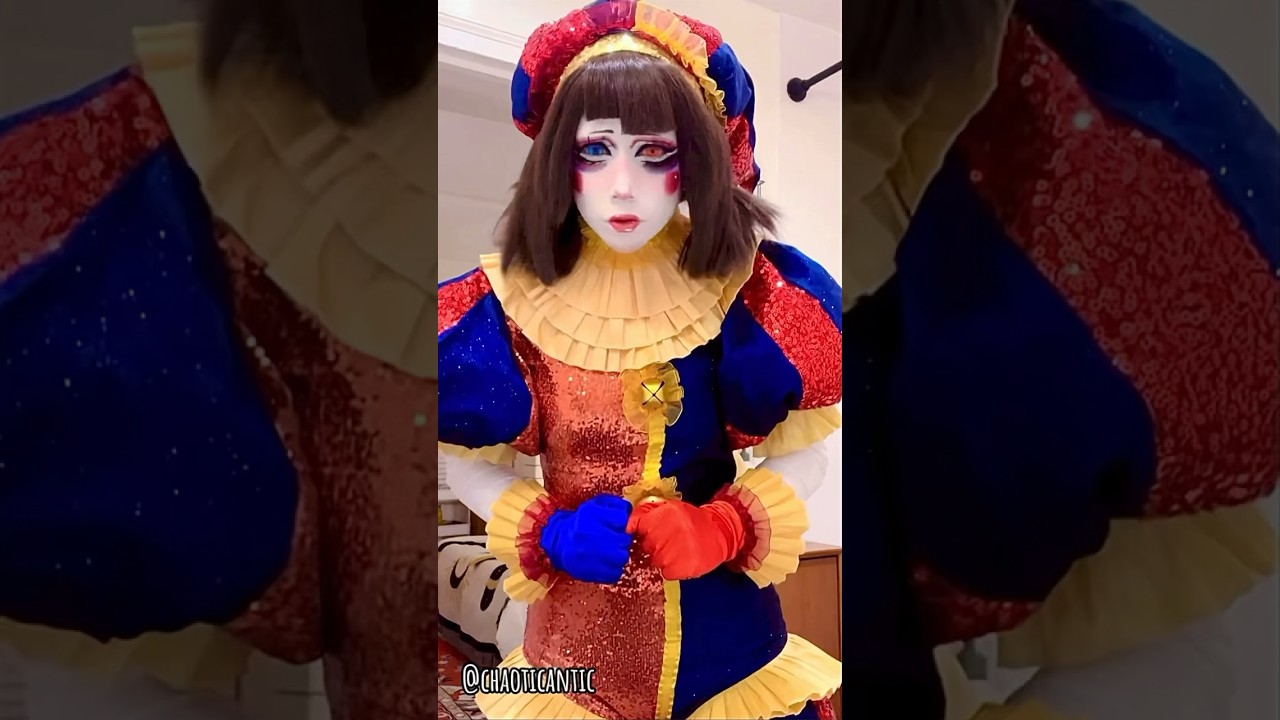 Clown girl has taken over me #theamazingdigitalcircus #amazingdigitalcircus #pomni #cosplay #makeup