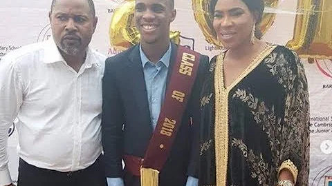 Happy Brithday Mum & Dad:Thank For Being Good Parents To Me:Says Fathia & Saidi Balogun's Son