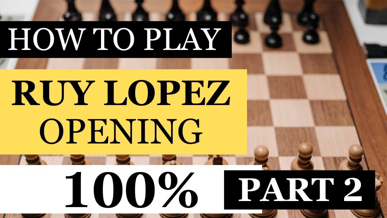 Play the Ruy Lopez - Part 1 (6h 40 min Running Time)