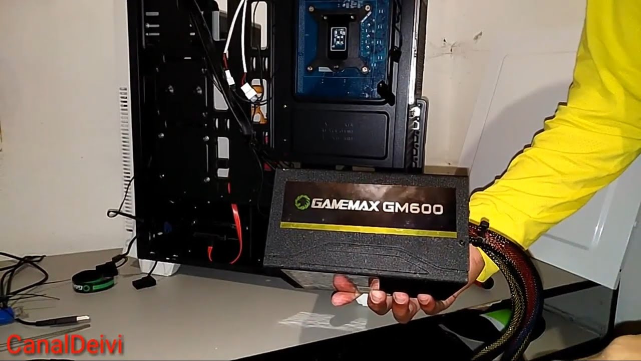 FONTE GAMEMAX GM600 REV2.0 - UNBOXING @GamemaxBrasil 