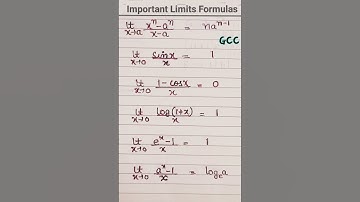 Limits & Derivatives | Important Limits Formulas #shorts #maths #limits #class12