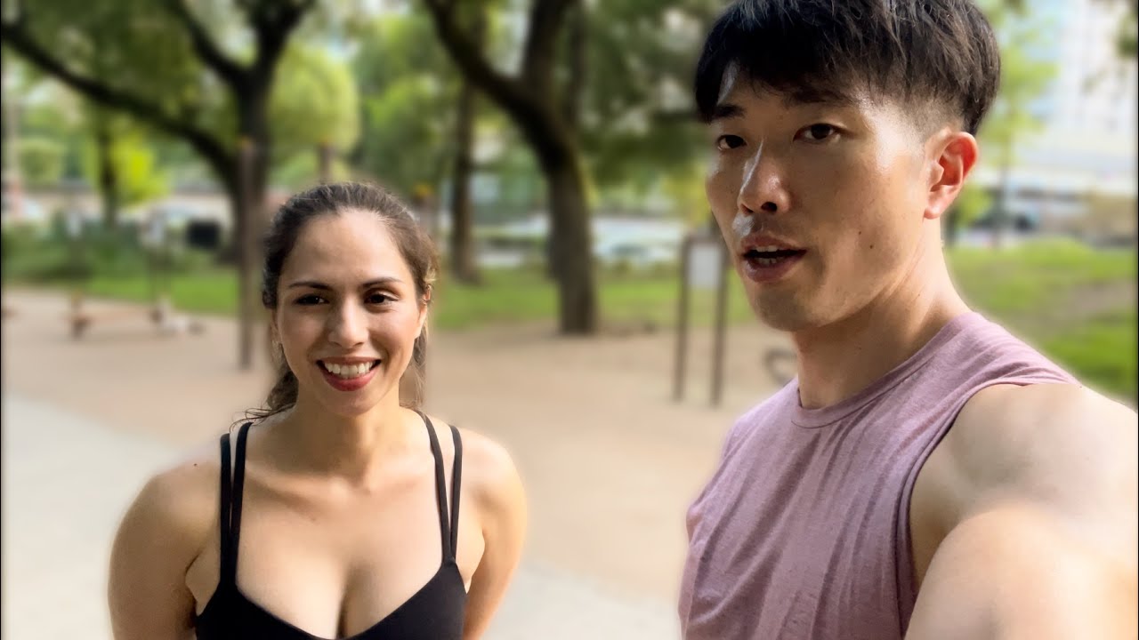 猛暑の公園トレーニング🫠《大事なお知らせがあります❗》