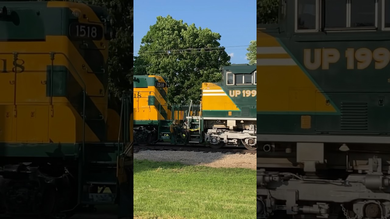 CNW 1518 & UP 1995 @ The Illinois Railway Museum
