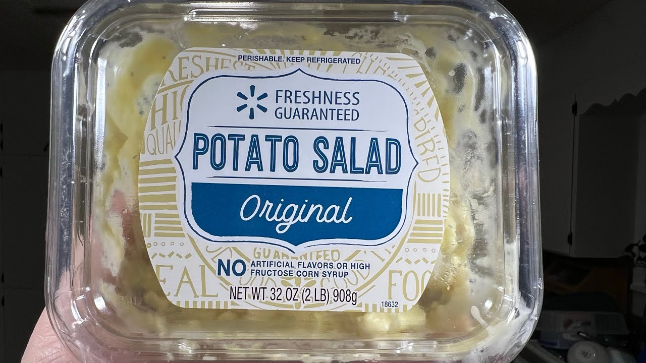 Great Value original potato salad review YouTube