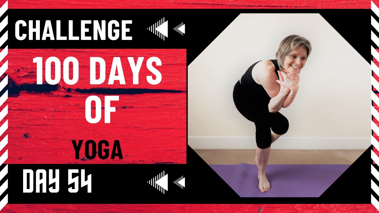 100 DAYS OF YOGA CHALLENGE | DAY 54 - YouTube