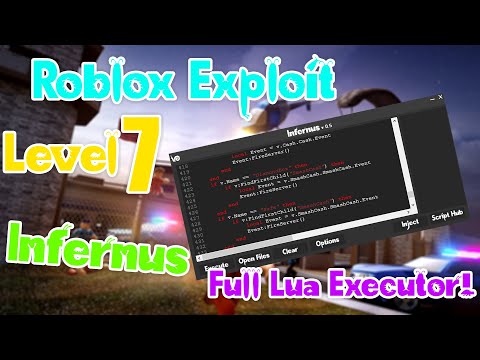 New Roblox Exploit Infernus Working Level 7 Full Lua Updated Youtube - infernus exploit best level 7 full lua roblox executor youtube