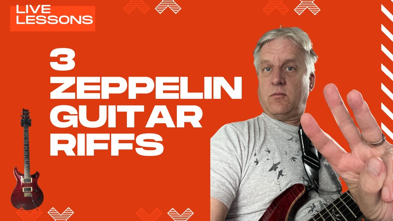 Top 3 Led Zeppelin Riffs - LIVE LESSON - YouTube