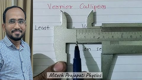 Vernier Callipers ll Least Count ll Mitesh Sir Physics