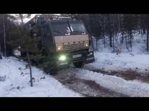 KAMAZ 6X6.  YAMZ 238 TURBO ENGINE. 2020