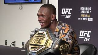 Israel Adesanya UFC 263 Post-Fight Interview | SCMP MMA