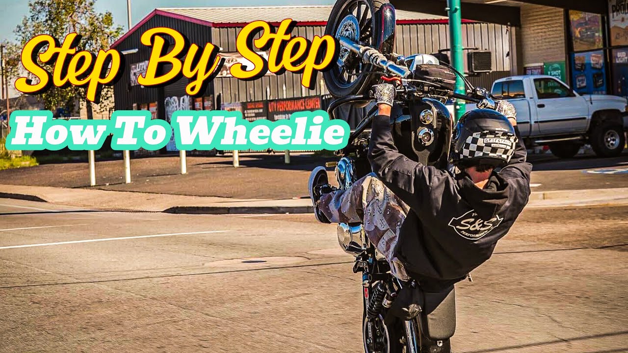 How To Wheelie a Harley Davidson YouTube