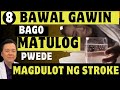 8 Bawal Gawin Bago Matulog. - By Doc Willie Ong (Internist and Cardiologist)