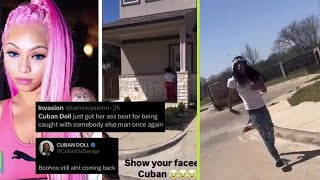 Cuban Doll Gets Beat Up For Creeping With Her Best Friend Baby Daddy And Got Busted