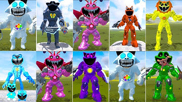 EVOLUTION OF NEW MECHATITAN FORGOTTEN ALL SMILING CRITTERS POPPY PLAYTIME CHAPTER 3 Garry