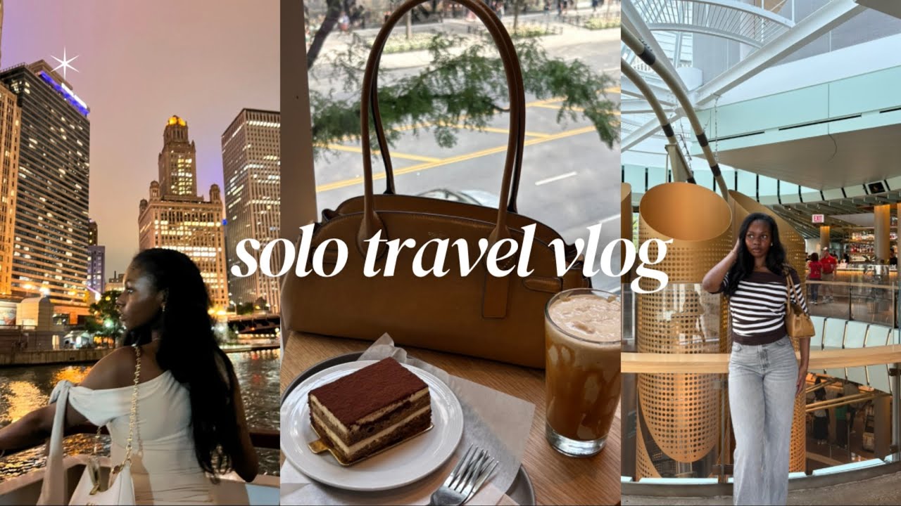 my solo trip to chicago | a video diary