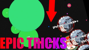 UNNAMED CELL TAKEOVER / EPIC SPLITRUN, TRICKSPLIT, BAIT. (Agar.io Gameplay)
