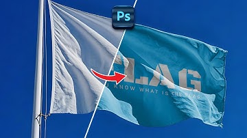 Create a flag mockup   Step by step Photoshop  tutorial
