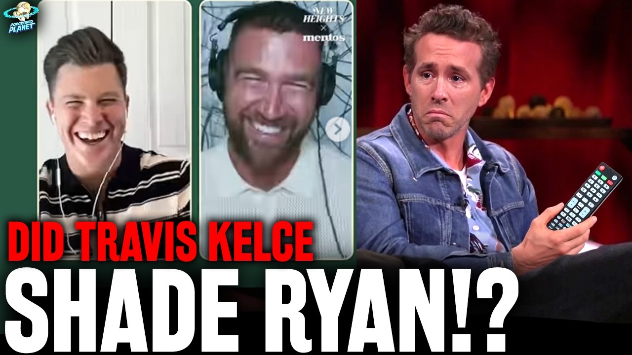 Did Travis Kelce Just SHADE Ryan Reynolds?! Is Blake Lively BANNED From Taylor Swift's Wedding!?