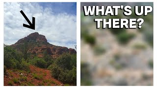 I Found Something Precariously Perched Atop Of A Cliff Using Google Earth