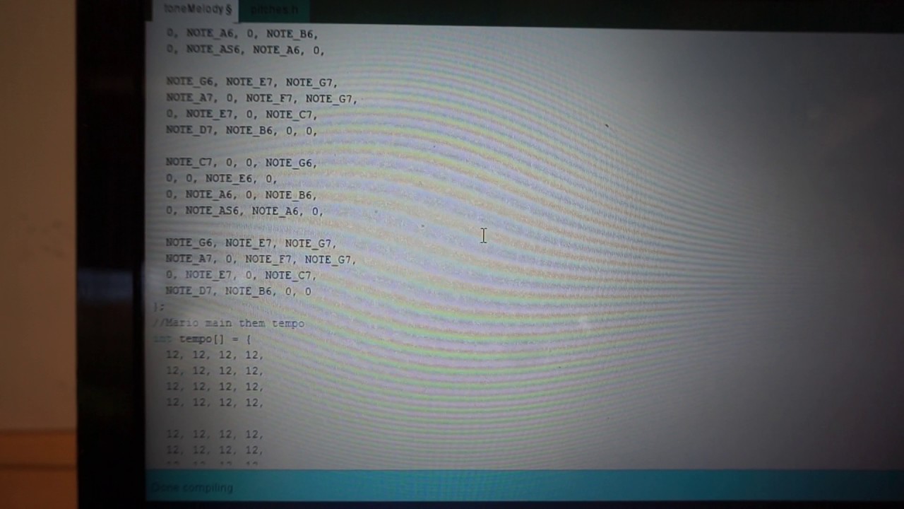 Code for Arduino Supper Mario - YouTube