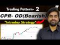 Lesson 4 || CPR Trading Pattern 2 || Open Drive Bearish Pattern || TradBuilder