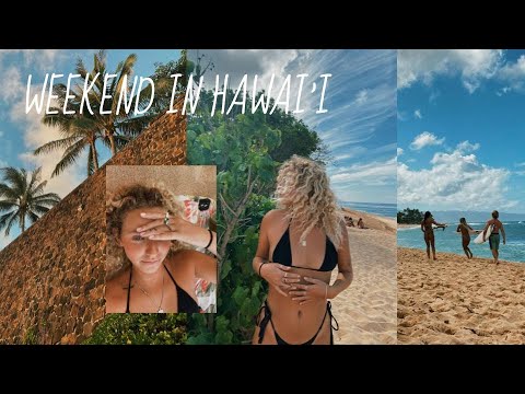 weekend vlog at UH manoa (getting tattoos, north shore)