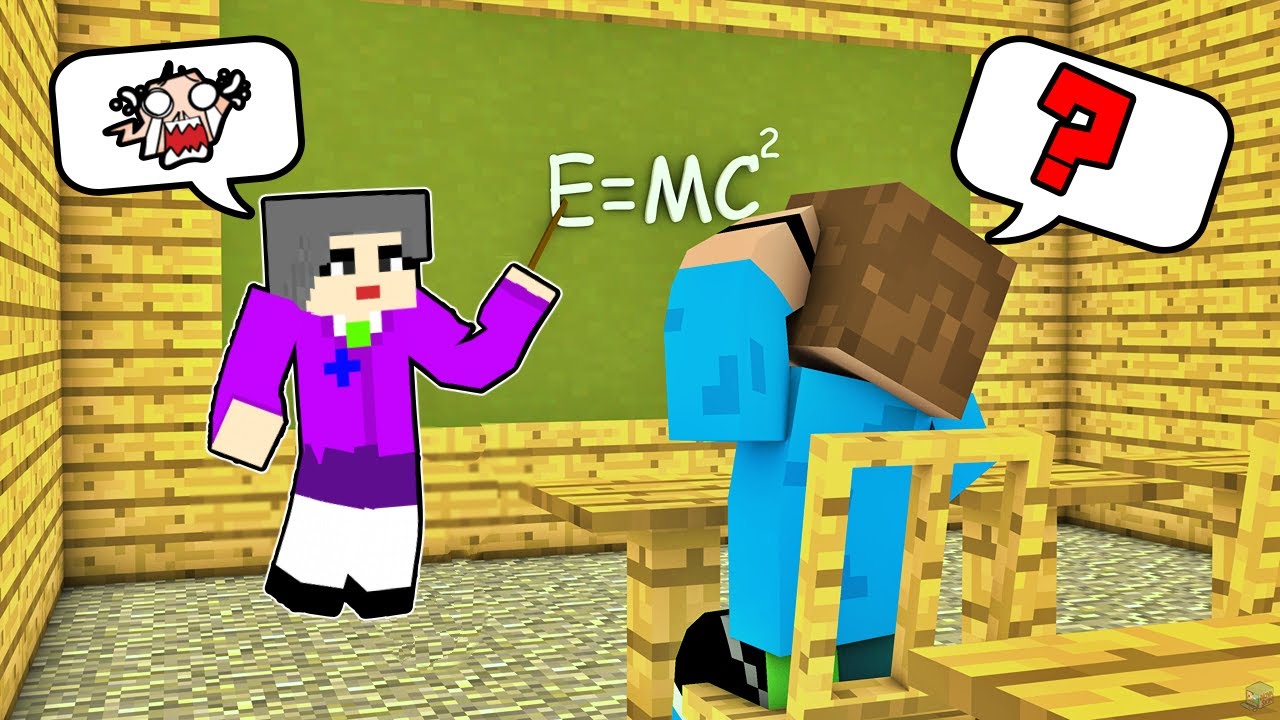 ΤΡΟΛΑΡΩ ΤΗΝ SCARY TEACHER ΣΤΟ ΜΑΘΗΜΑ MINECRAFT !