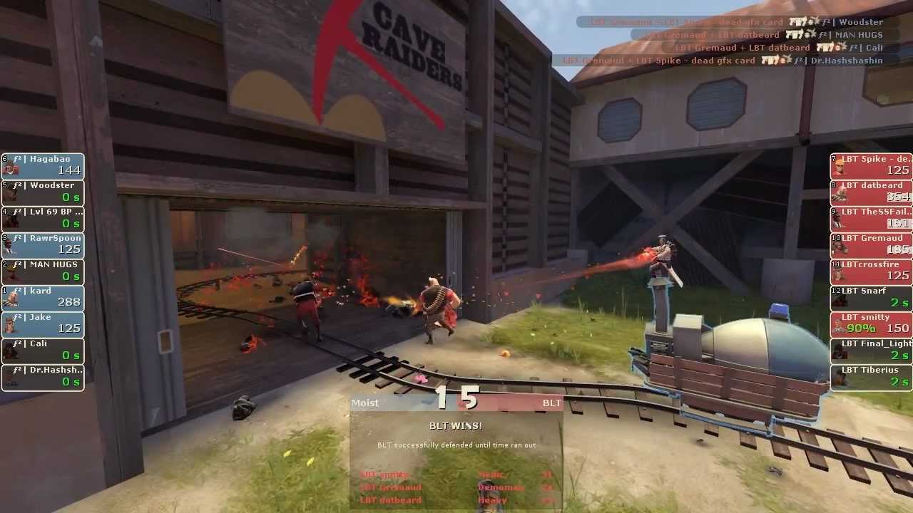 9v9 Free Frag Network vs. Land Before Time - TF2 UGC Highlander Shoutcast - FFN vs. LBT