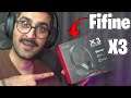 FIFINE X3 İncelemesi | ANC, 65 Saat Pil &amp; Oyun Modu ile Fiyat/Performans Canavarı!